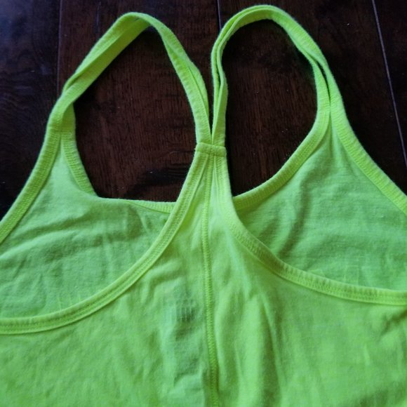 Victoria's Secret Fluorescent Green Tank Top - Picture 2 of 6